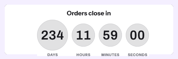 Mothers Day orders close: Orders close in, with its countdown