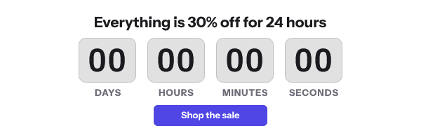 A timer after its deadline, with all four plates reading 00.